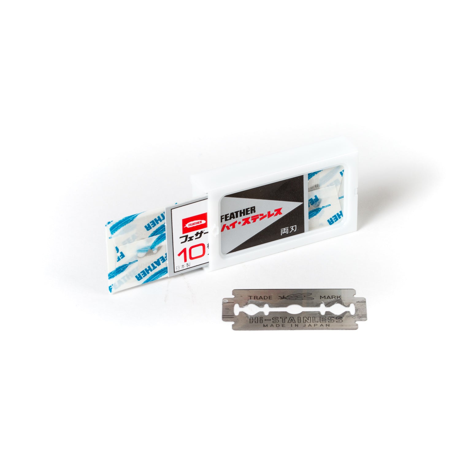 Feather x ABC x MJ: FEATHER FH-10 Stainless Steel Razor Blades